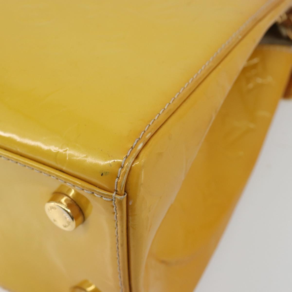 LOUIS VUITTON Vernis Blair MM Hand Bag 2way Dunne M90180 LV Auth BA13904