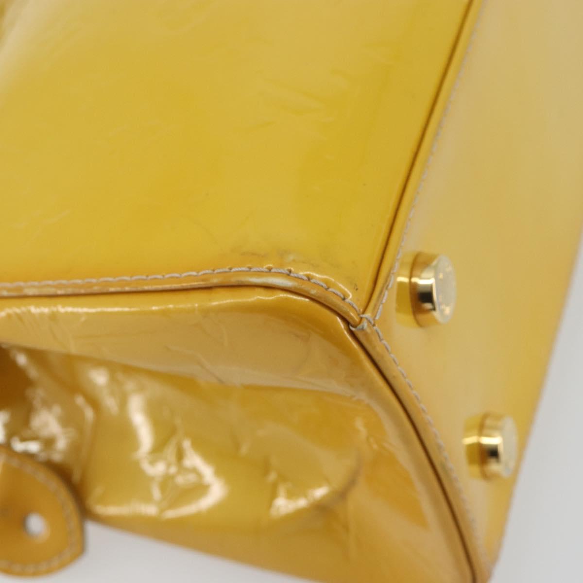LOUIS VUITTON Vernis Blair MM Hand Bag 2way Dunne M90180 LV Auth BA13904