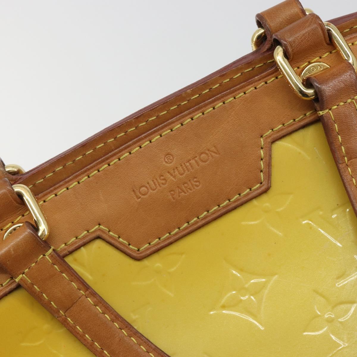 LOUIS VUITTON Vernis Blair MM Hand Bag 2way Dunne M90180 LV Auth BA13904