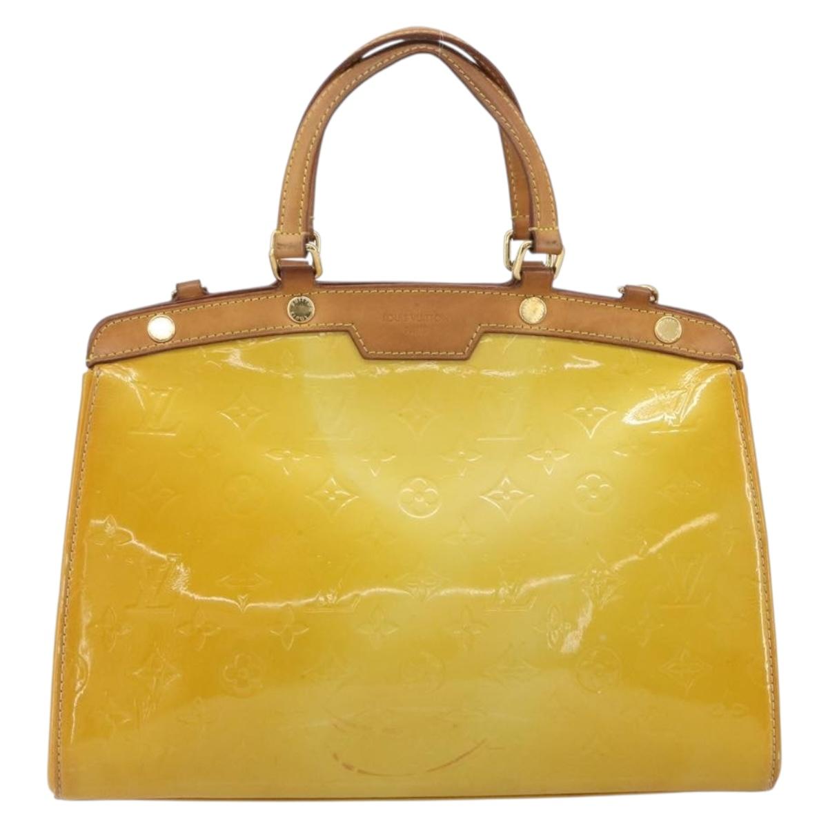 LOUIS VUITTON Vernis Blair MM Hand Bag 2way Dunne M90180 LV Auth BA13904