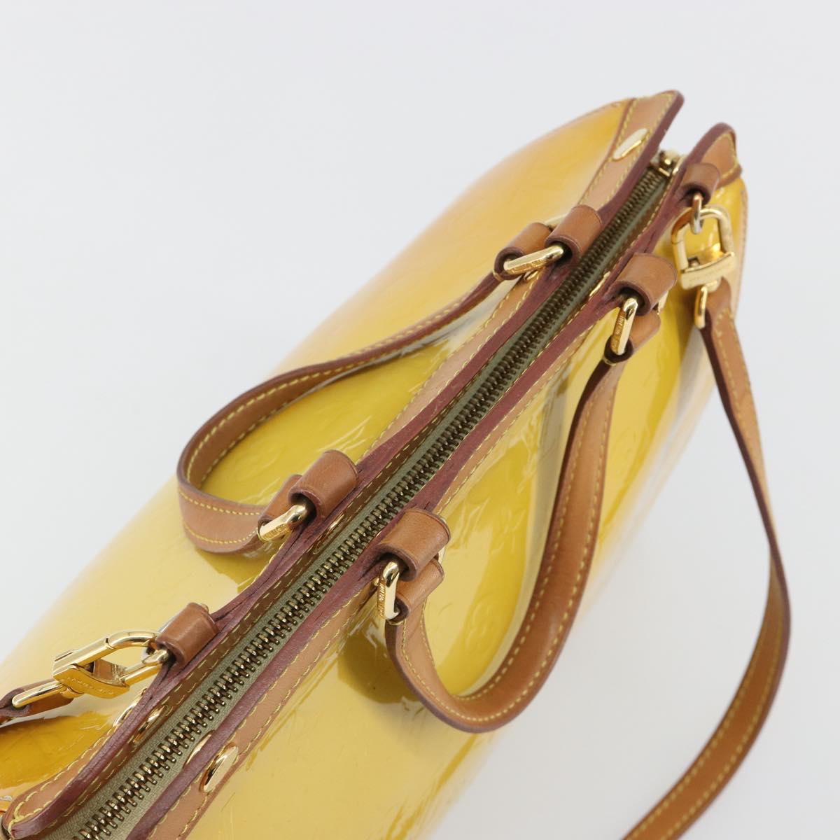 LOUIS VUITTON Vernis Blair MM Hand Bag 2way Dunne M90180 LV Auth BA13904