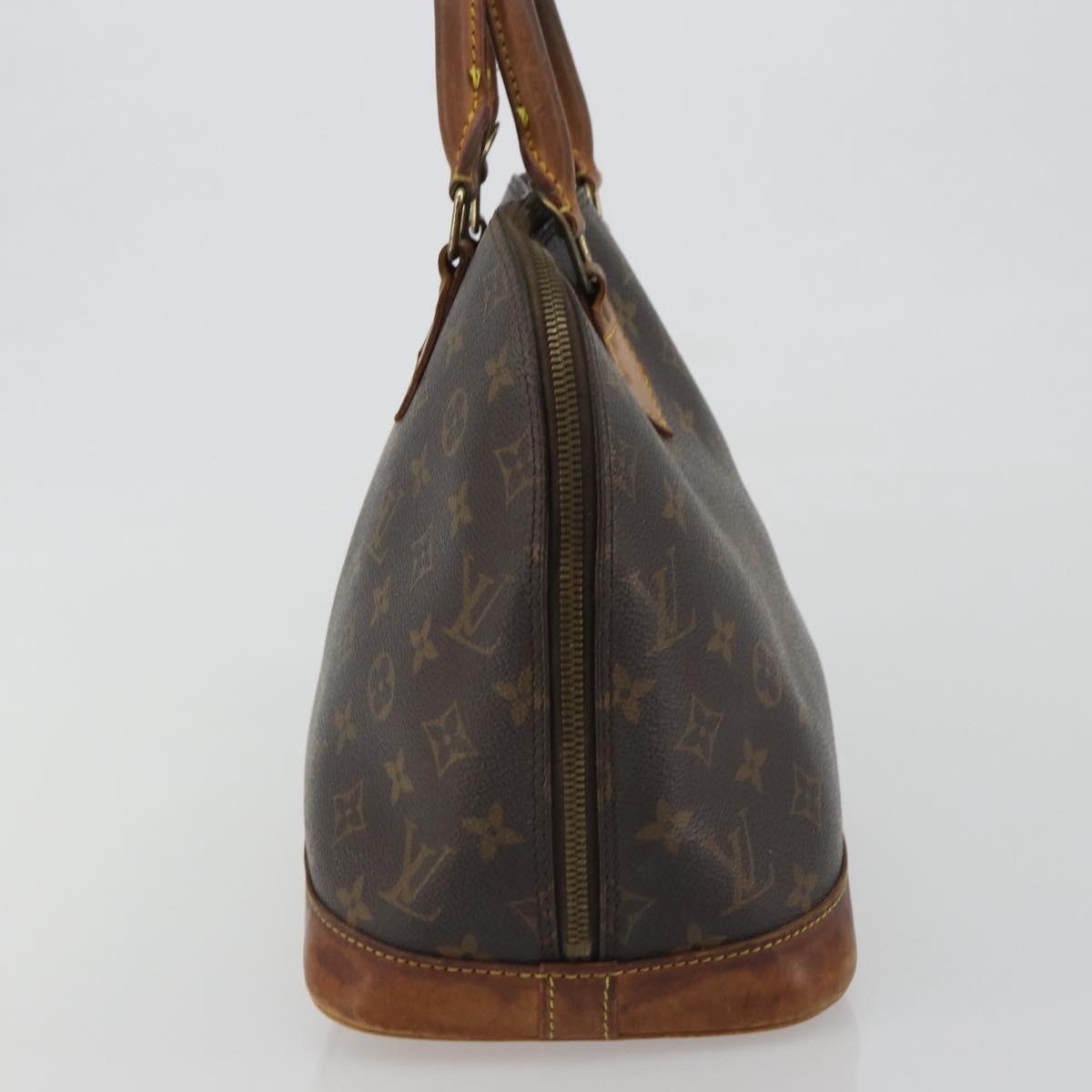 LOUIS VUITTON Monogram Alma Hand Bag M51130 LV Auth BA13908