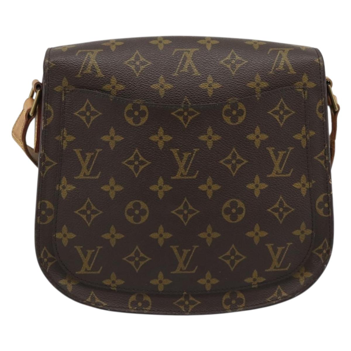 LOUIS VUITTON Monogram Saint Cloud GM Shoulder Bag M51242 LV Auth BA13909