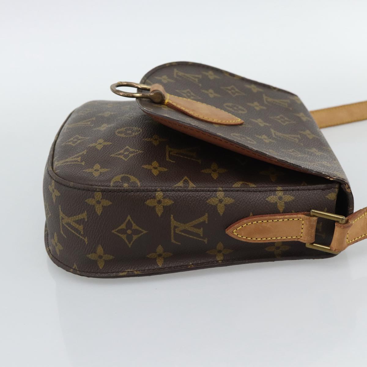 LOUIS VUITTON Monogram Saint Cloud GM Shoulder Bag M51242 LV Auth BA13909
