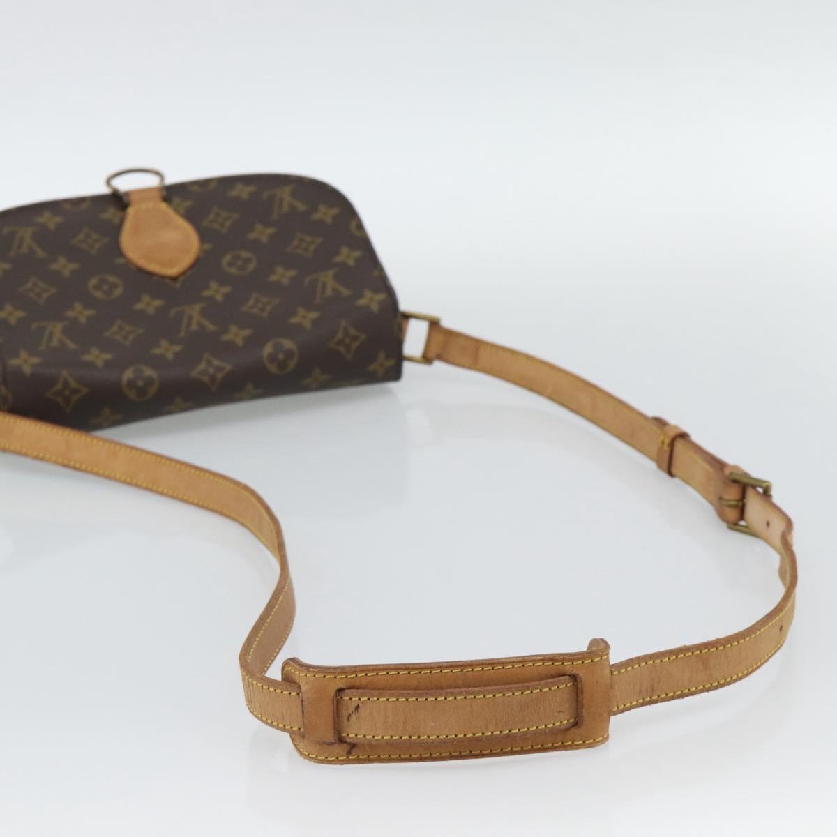 LOUIS VUITTON Monogram Saint Cloud GM Shoulder Bag M51242 LV Auth BA13909