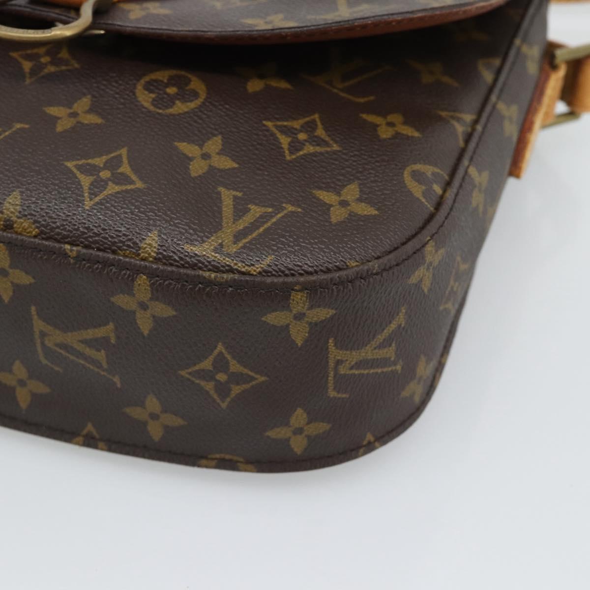 LOUIS VUITTON Monogram Saint Cloud GM Shoulder Bag M51242 LV Auth BA13910