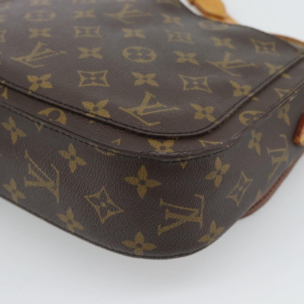 LOUIS VUITTON Monogram Saint Cloud GM Shoulder Bag M51242 LV Auth BA13910