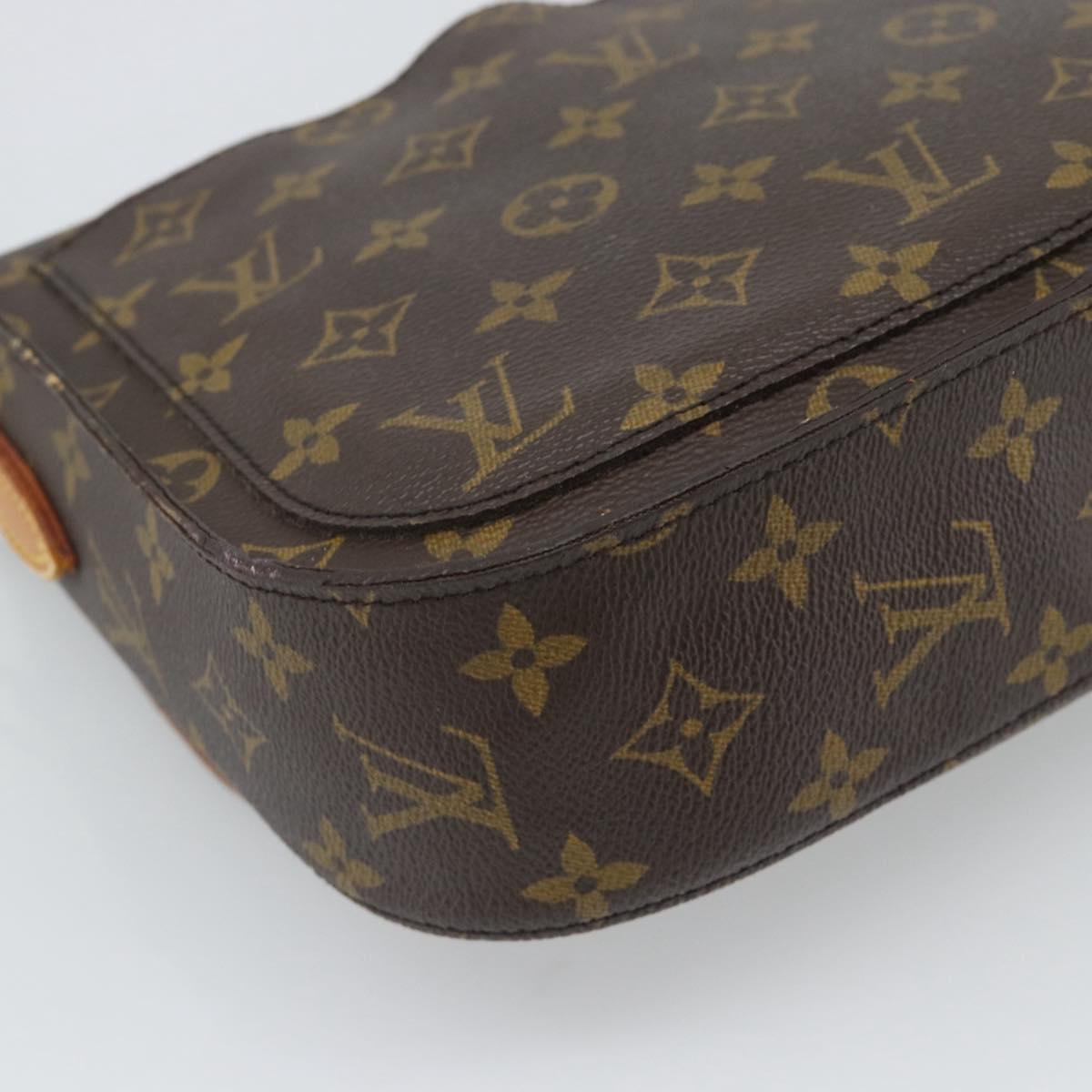 LOUIS VUITTON Monogram Saint Cloud GM Shoulder Bag M51242 LV Auth BA13910