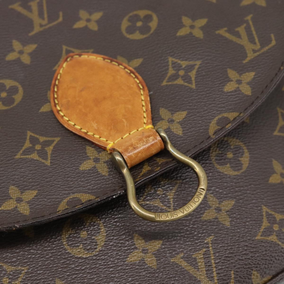 LOUIS VUITTON Monogram Saint Cloud GM Shoulder Bag M51242 LV Auth BA13910
