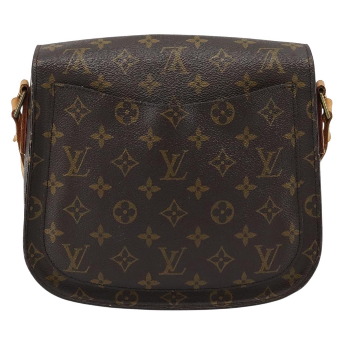 LOUIS VUITTON Monogram Saint Cloud GM Shoulder Bag M51242 LV Auth BA13910