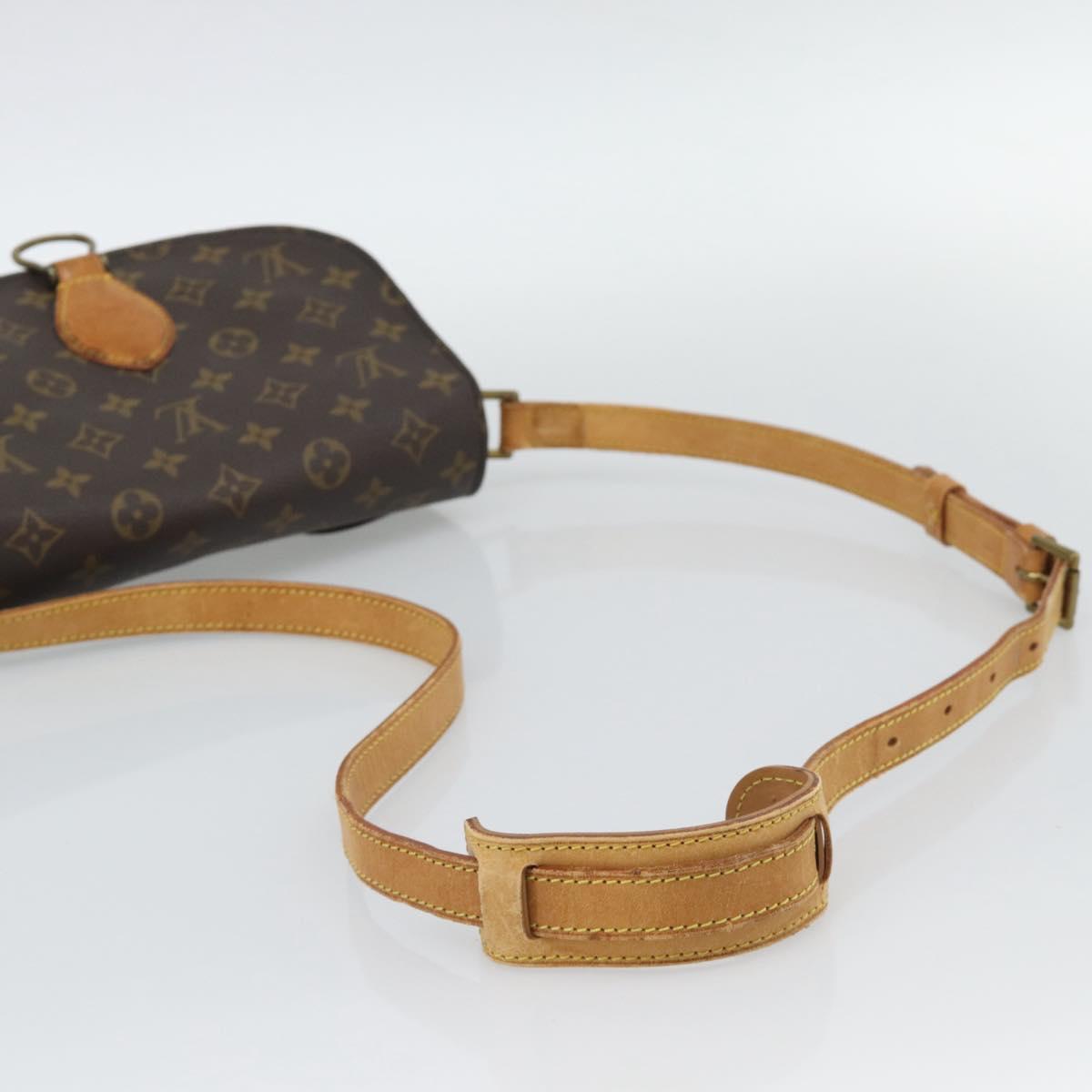 LOUIS VUITTON Monogram Saint Cloud GM Shoulder Bag M51242 LV Auth BA13910