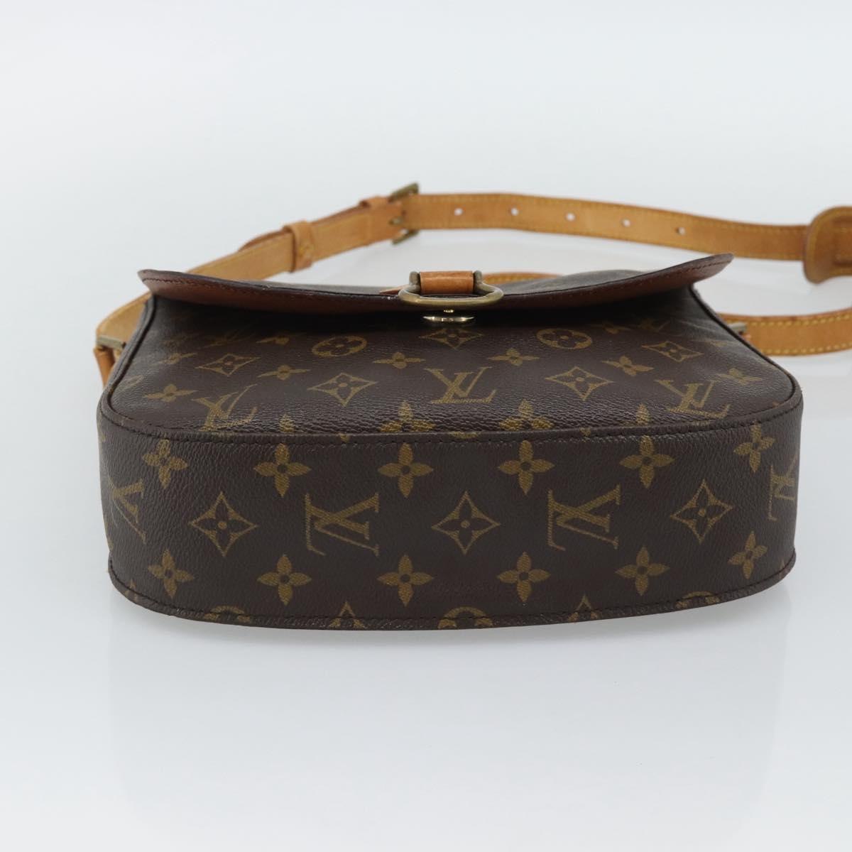 LOUIS VUITTON Monogram Saint Cloud GM Shoulder Bag M51242 LV Auth BA13910