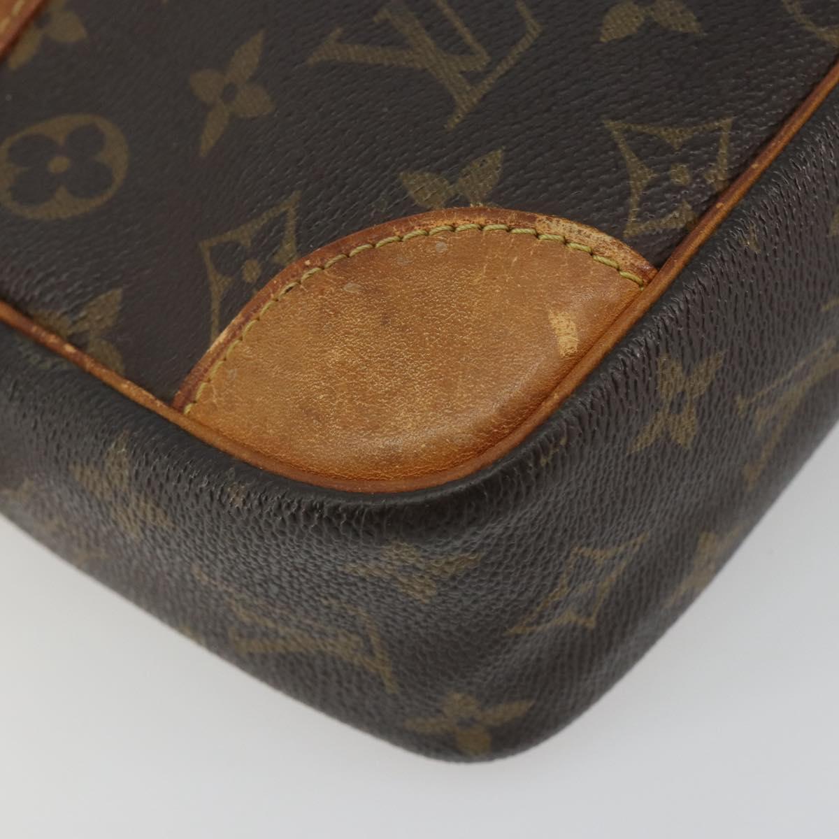 LOUIS VUITTON Monogram Compiegne 28 Clutch Bag M51845 LV Auth BA13913