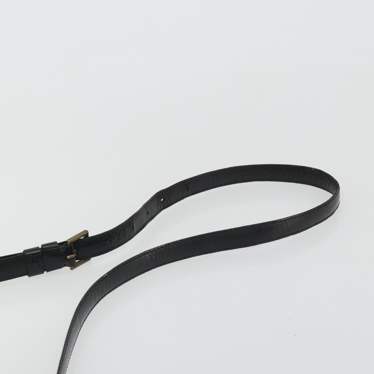 LOUIS VUITTON Epi Saint Cloud GM Shoulder Bag Black M52192 LV Auth BA13914