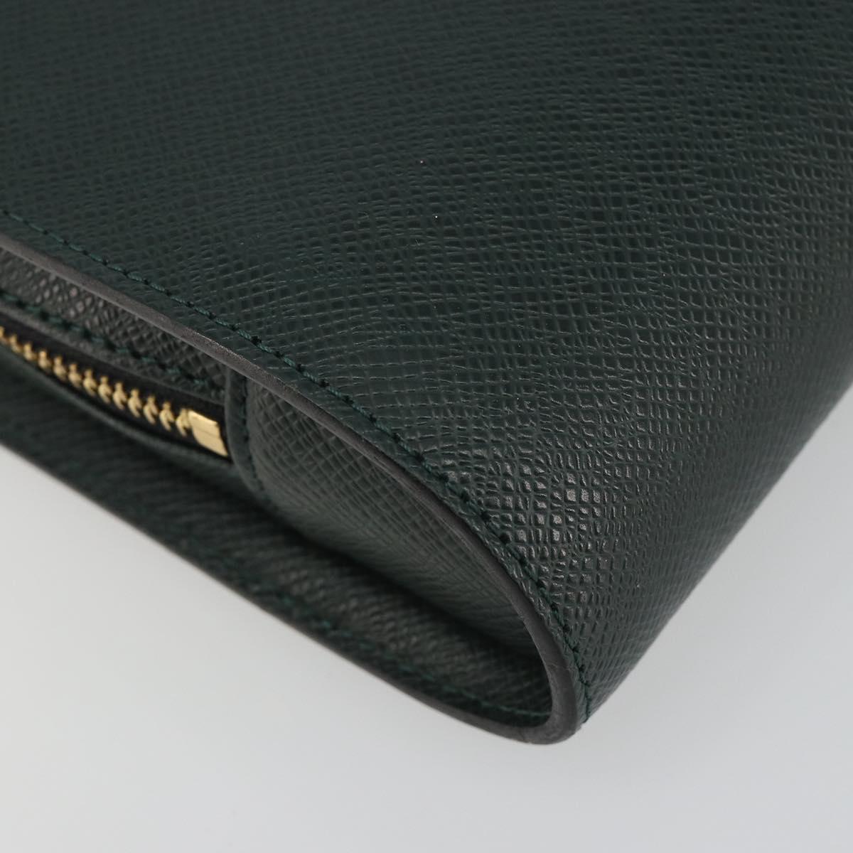 LOUIS VUITTON Taiga Baikal Clutch Bag Epicea M30184 LV Auth BA13916