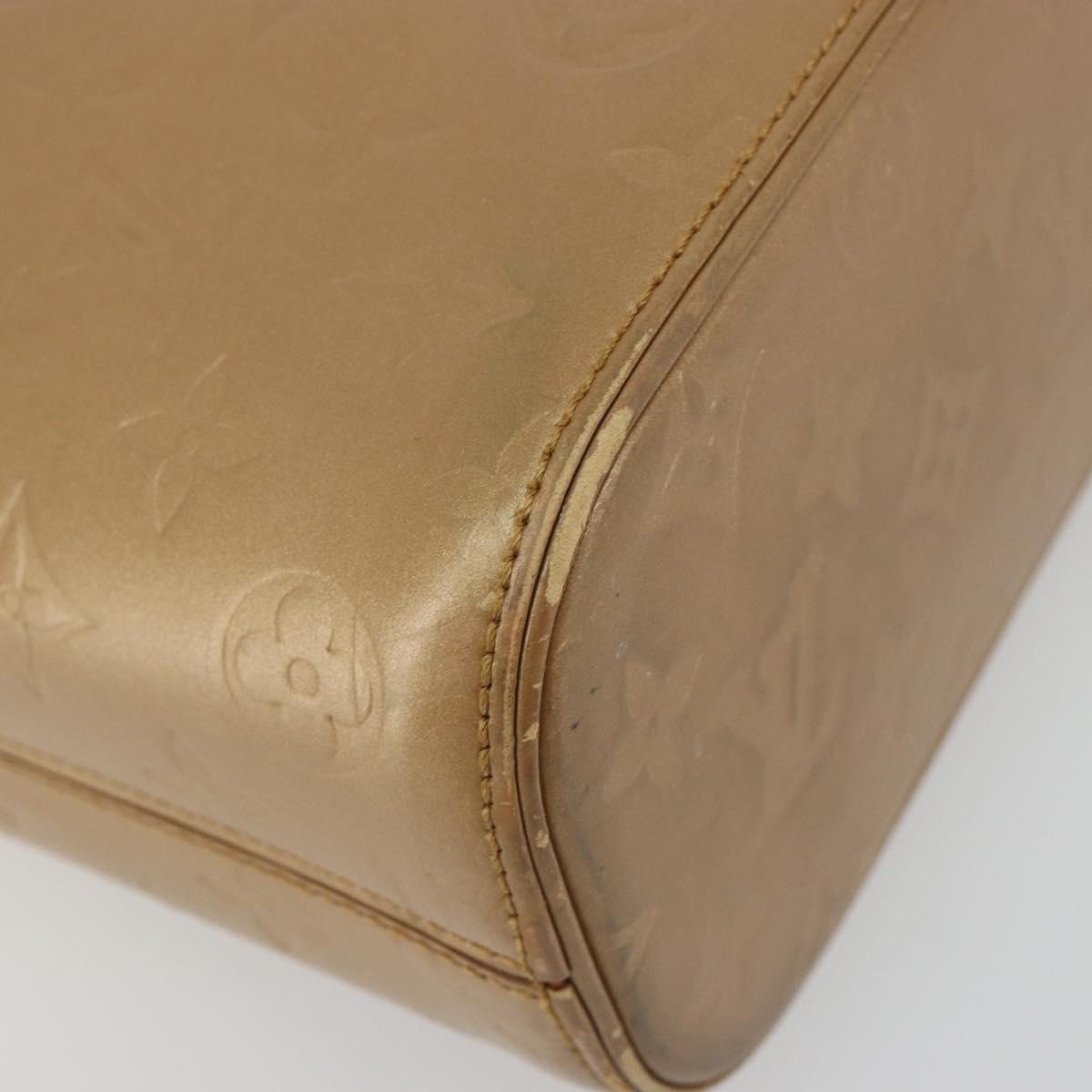 LOUIS VUITTON Monogram Mat Sutter Shoulder Bag Amble M55167 LV Auth BA13917