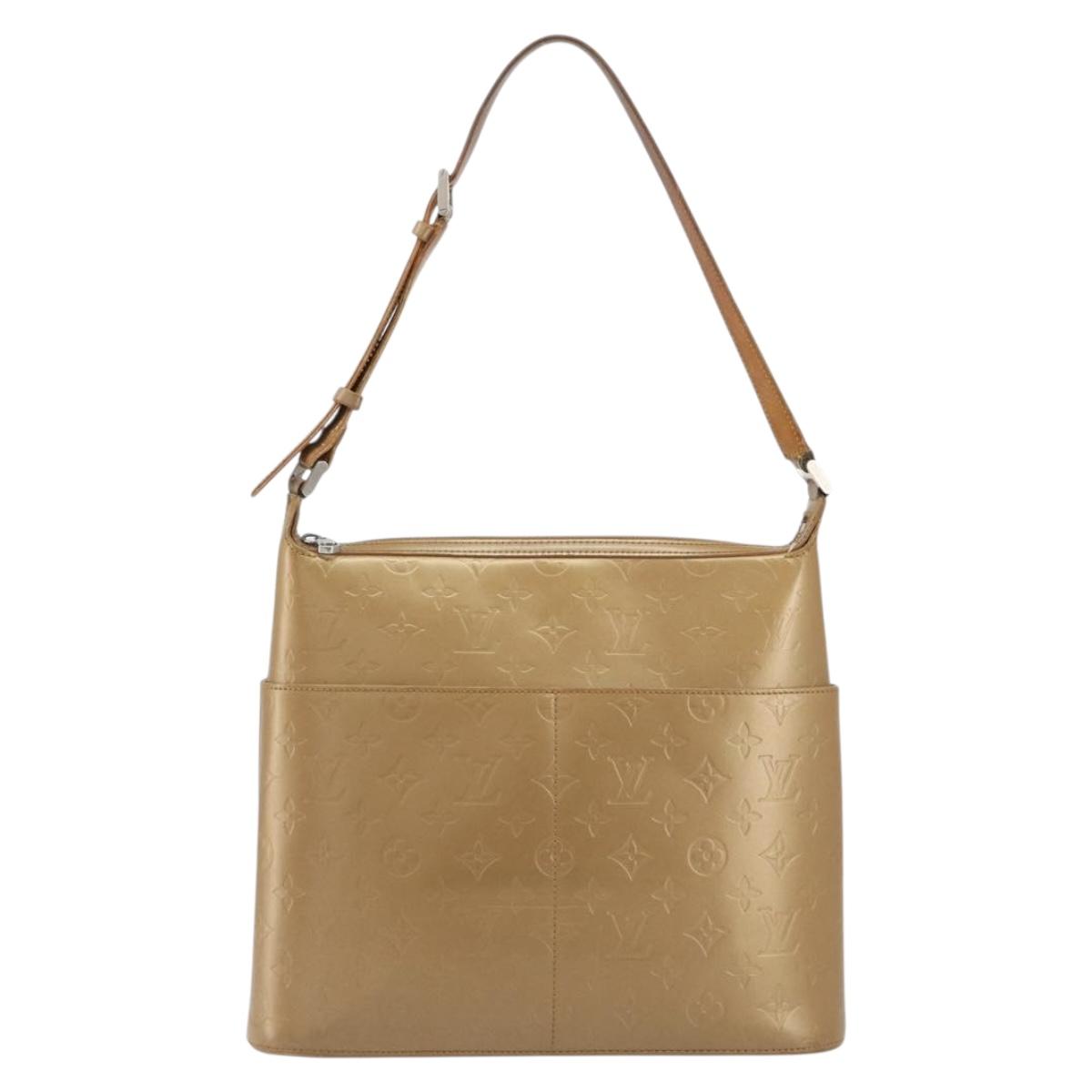LOUIS VUITTON Monogram Mat Sutter Shoulder Bag Amble M55167 LV Auth BA13917