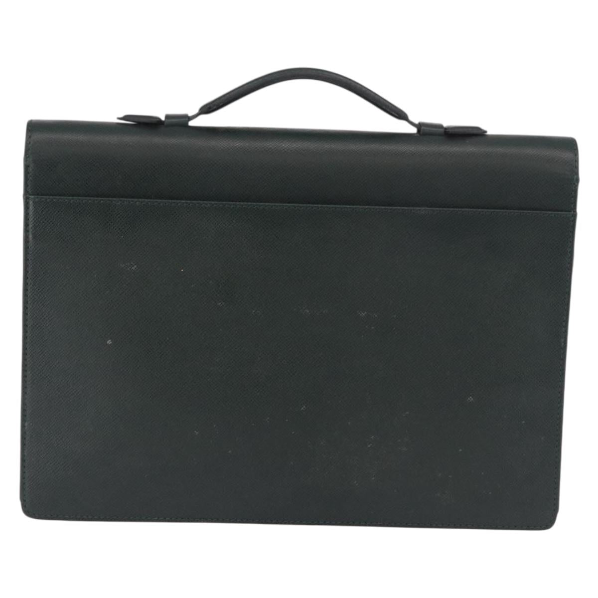 LOUIS VUITTON Taiga ServietteKourad Business Bag Epicea T16786 LV Auth BA13918