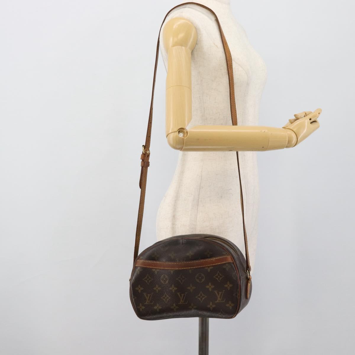 LOUIS VUITTON Monogram Blois Shoulder Bag M51221 LV Auth BA13921
