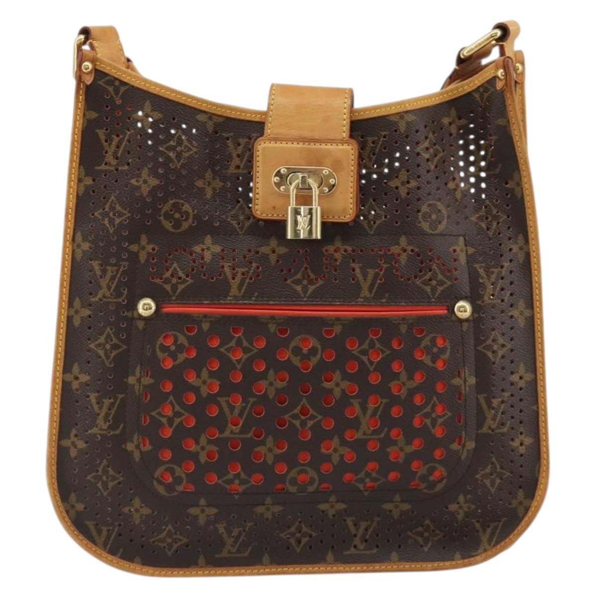 LOUIS VUITTON Monogram Perfo Musette Shoulder Bag M95172 LV Auth BA13930V