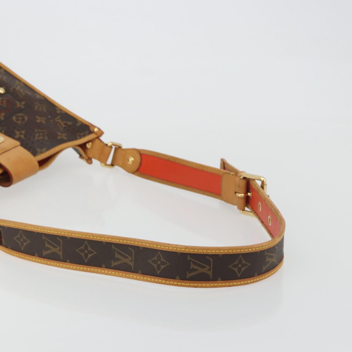 LOUIS VUITTON Monogram Perfo Musette Shoulder Bag M95172 LV Auth BA13930V