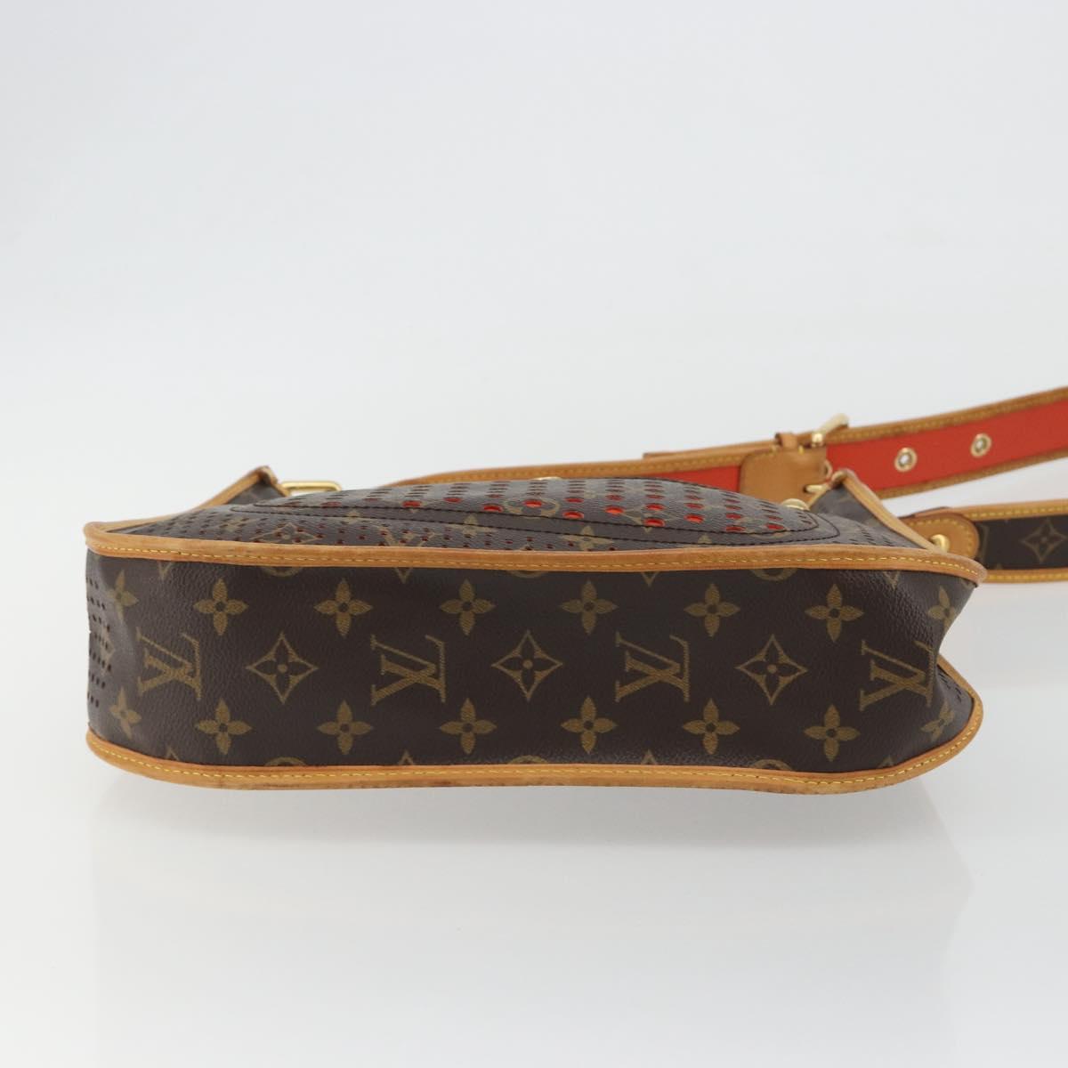 LOUIS VUITTON Monogram Perfo Musette Shoulder Bag M95172 LV Auth BA13930V
