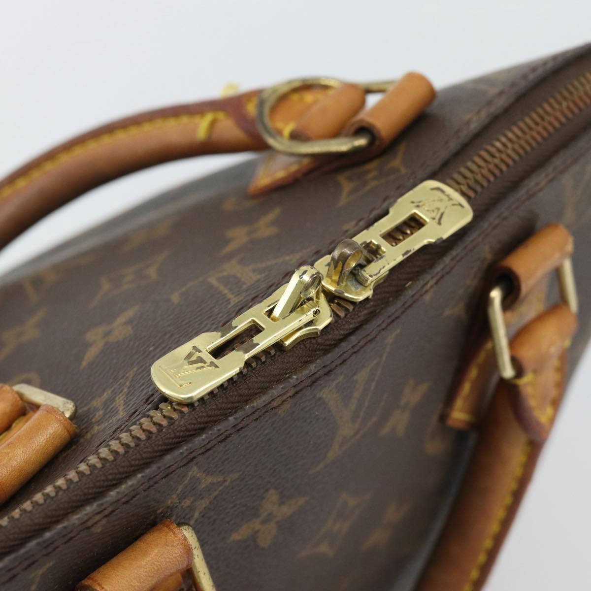 LOUIS VUITTON Monogram Alma Hand Bag M51130 LV Auth BA13949