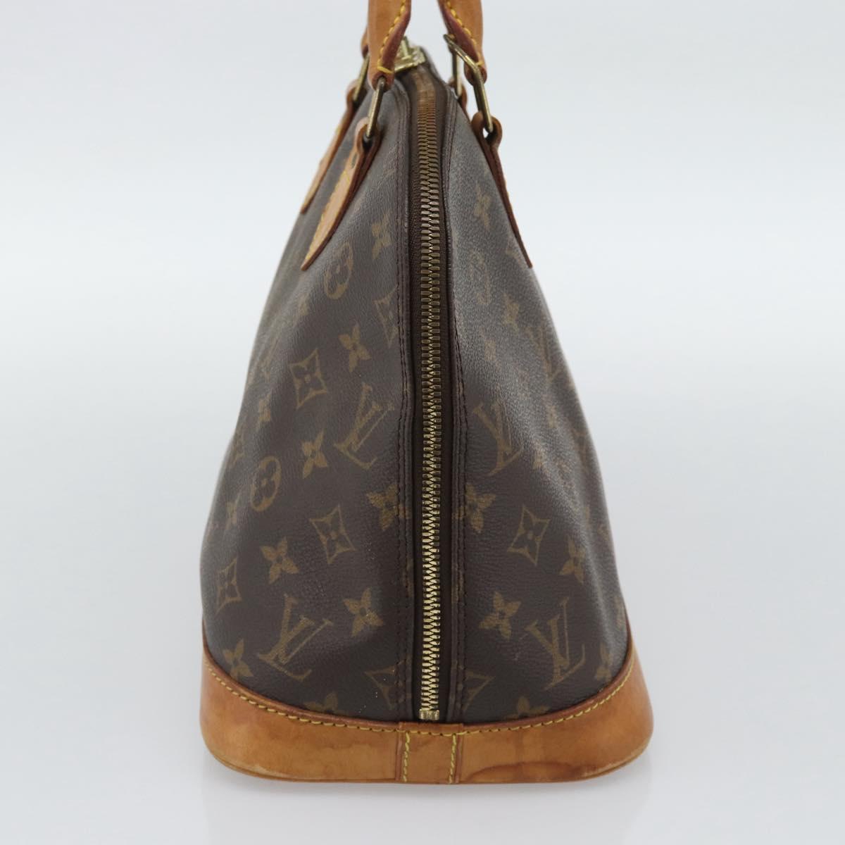 LOUIS VUITTON Monogram Alma Hand Bag M51130 LV Auth BA13949