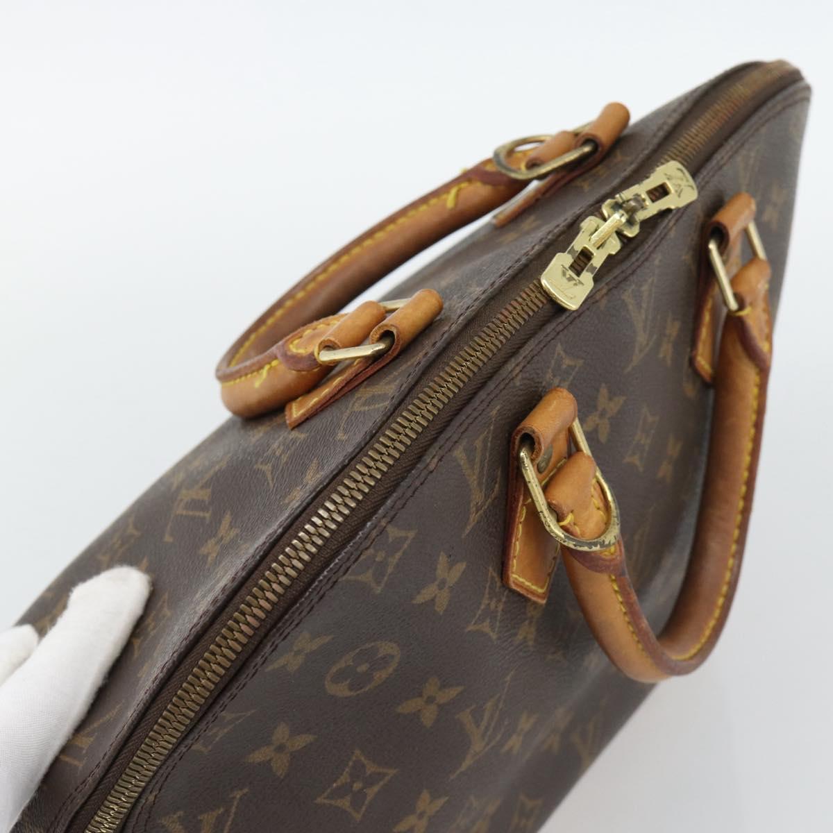LOUIS VUITTON Monogram Alma Hand Bag M51130 LV Auth BA13949