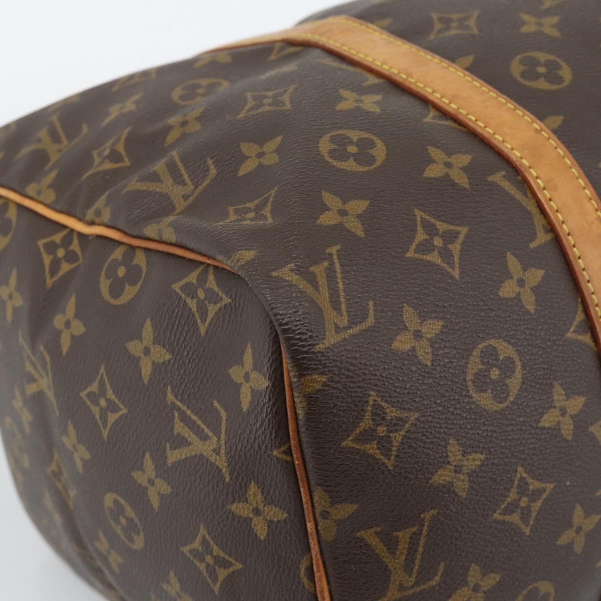 LOUIS VUITTON Monogram Sac Souple 35 Boston Bag M41626 LV Auth BA13950