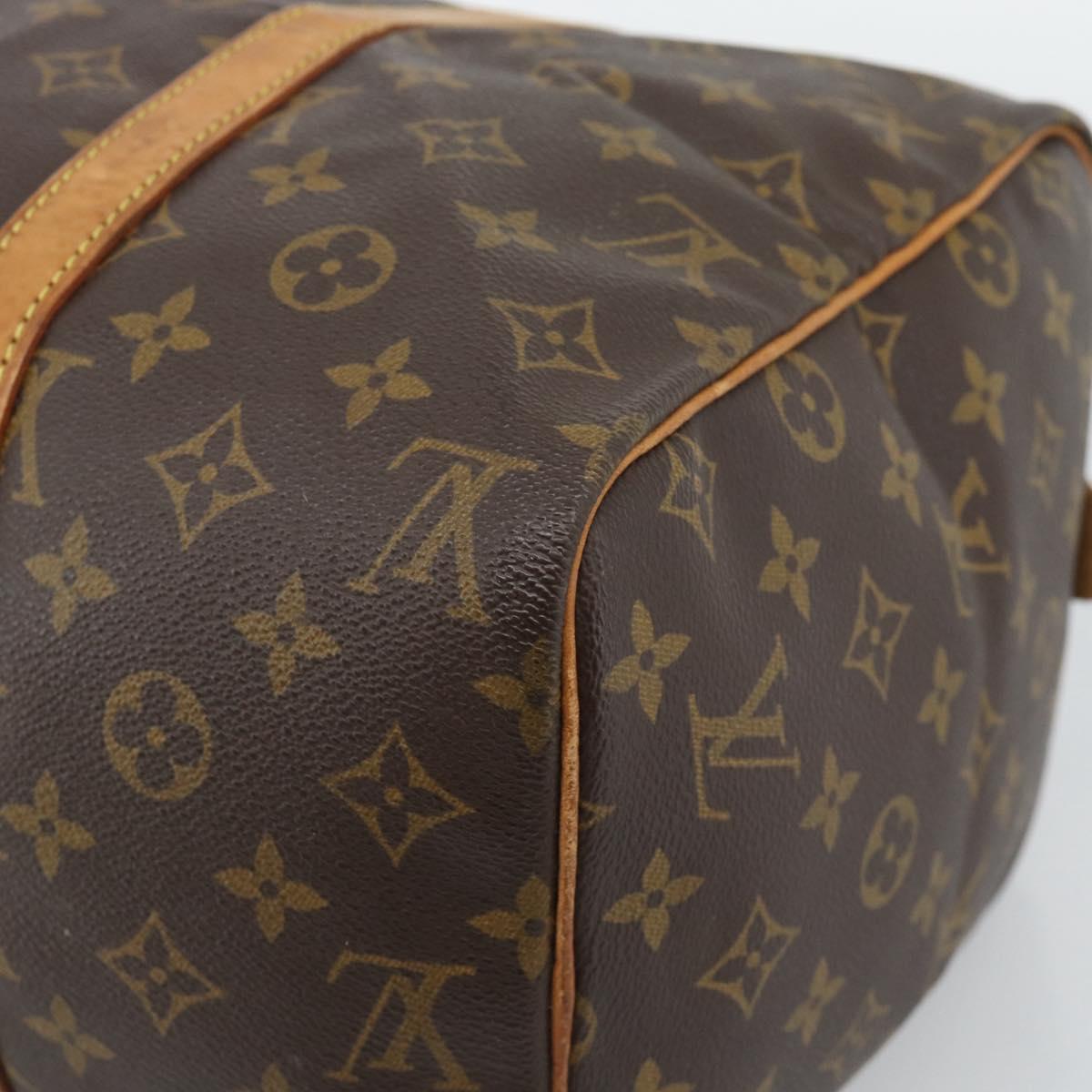 LOUIS VUITTON Monogram Sac Souple 35 Boston Bag M41626 LV Auth BA13950