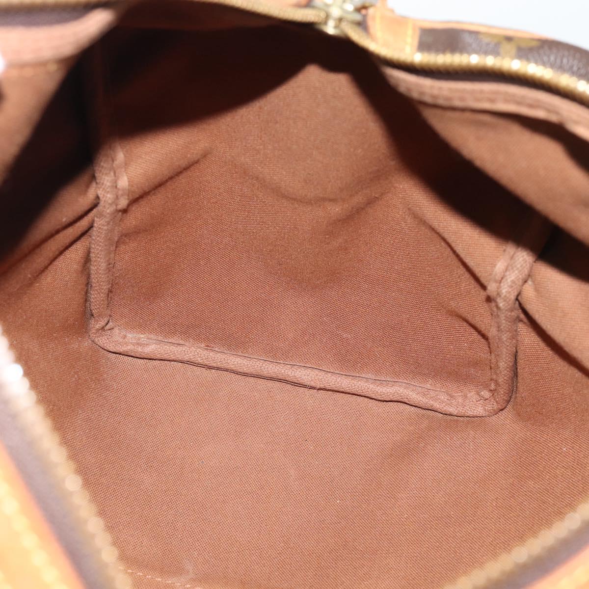 LOUIS VUITTON Monogram Sac Souple 35 Boston Bag M41626 LV Auth BA13950
