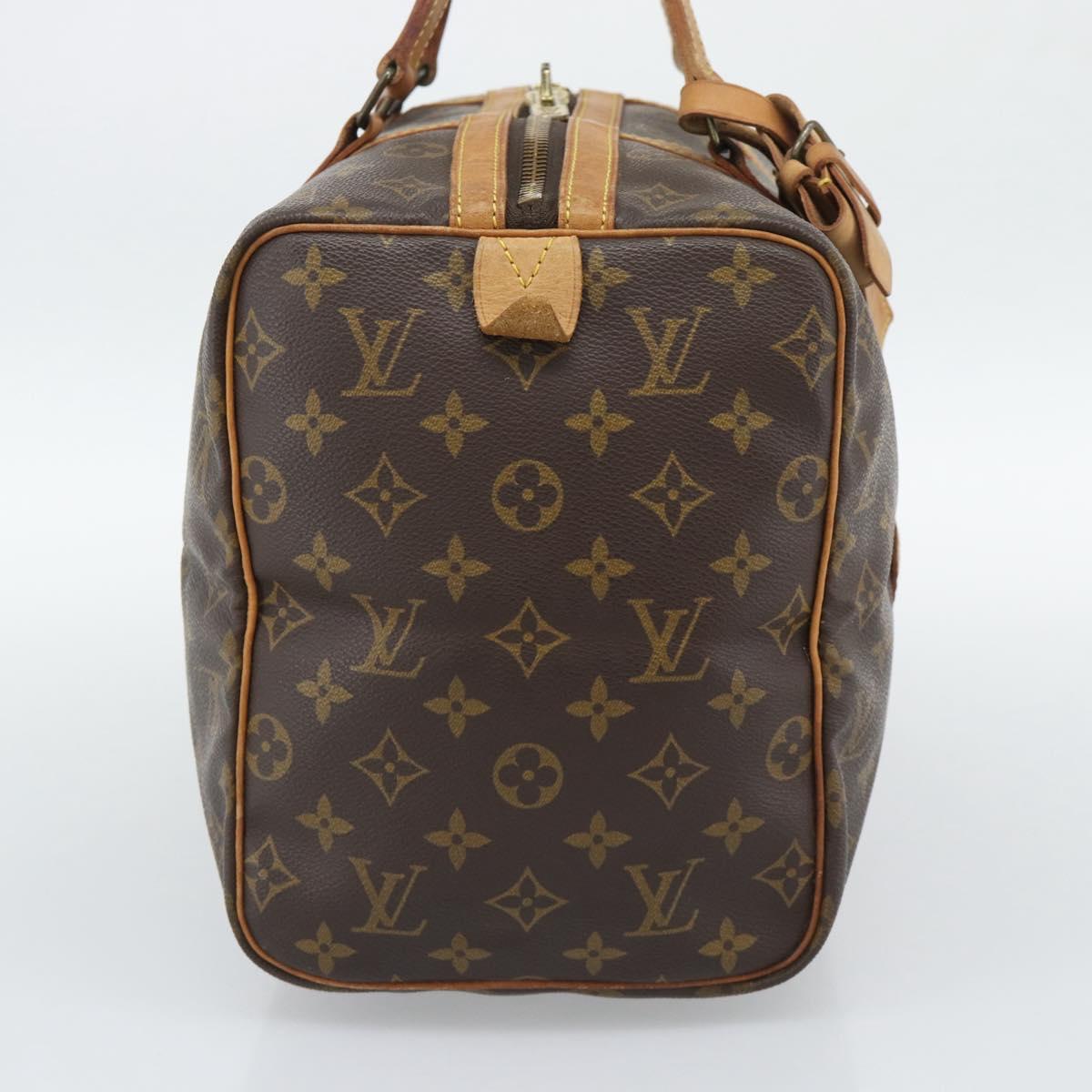 LOUIS VUITTON Monogram Sac Souple 35 Boston Bag M41626 LV Auth BA13950