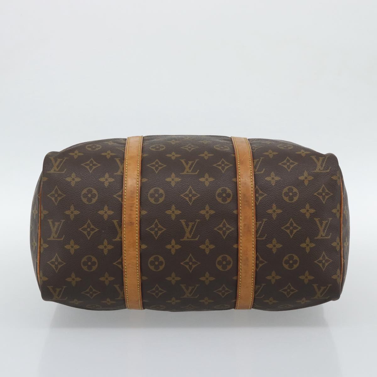 LOUIS VUITTON Monogram Sac Souple 35 Boston Bag M41626 LV Auth BA13950