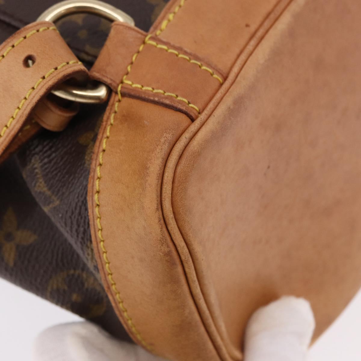 LOUIS VUITTON Monogram Montsouris MM Backpack M51136 LV Auth BA13952