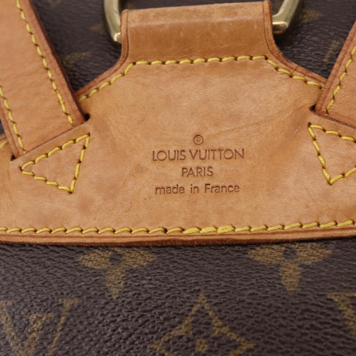 LOUIS VUITTON Monogram Montsouris MM Backpack M51136 LV Auth BA13952