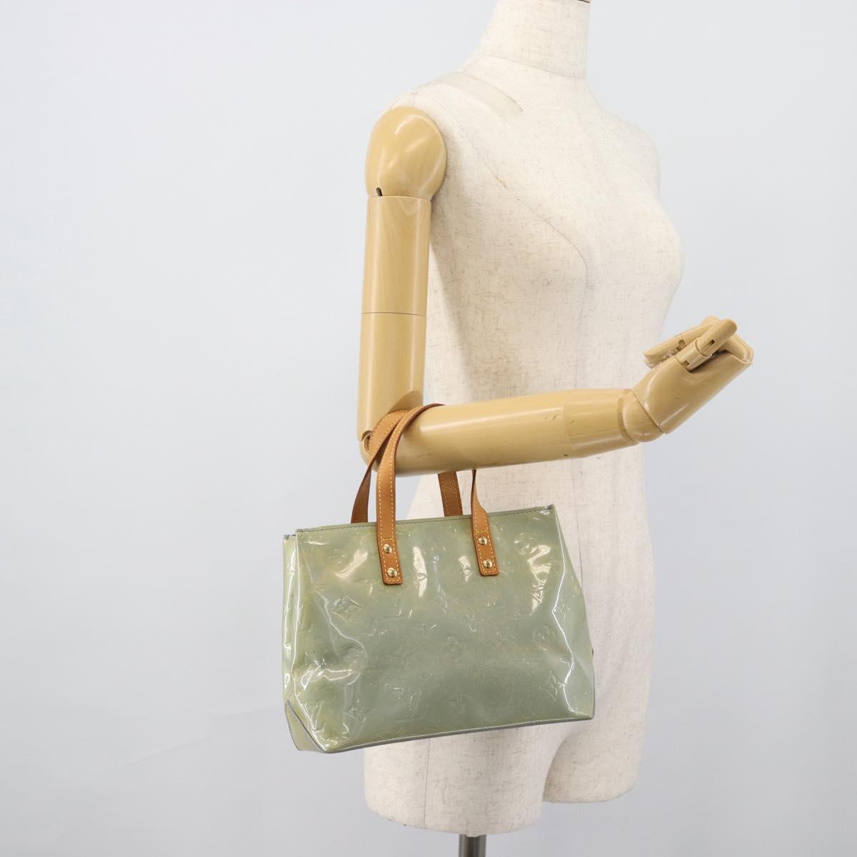 LOUIS VUITTON Monogram Vernis Reade PM Hand Bag Lavande M91220 LV Auth BA13954
