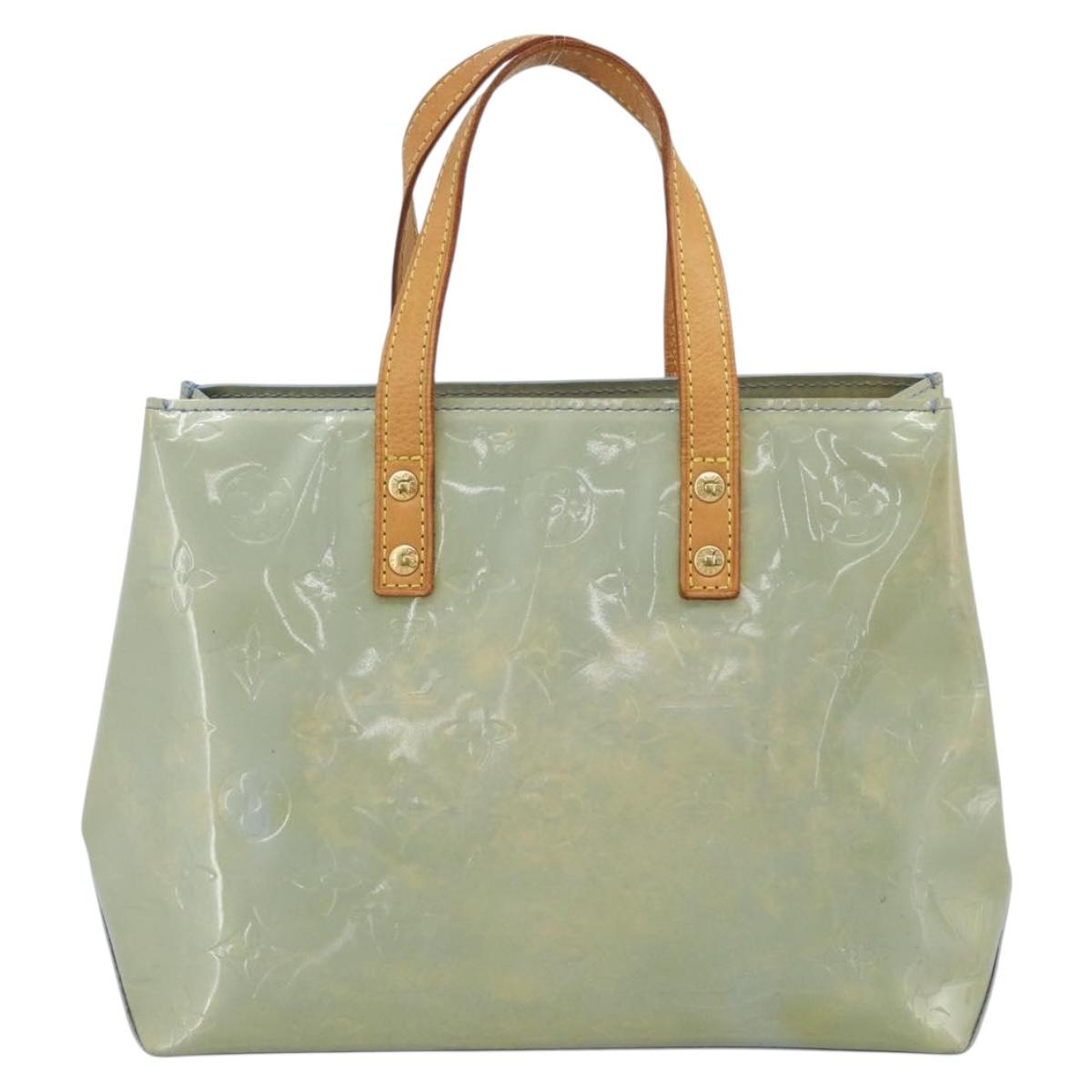 LOUIS VUITTON Monogram Vernis Reade PM Hand Bag Lavande M91220 LV Auth BA13954