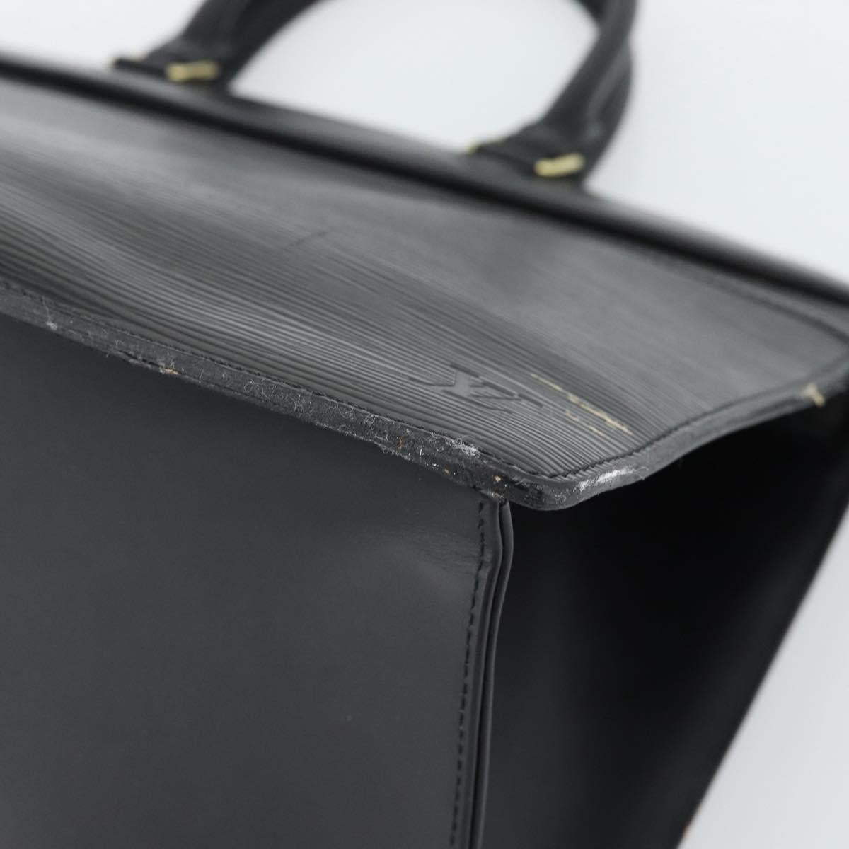 LOUIS VUITTON Epi Riviera Hand Bag Black M48182 LV Auth BA13961