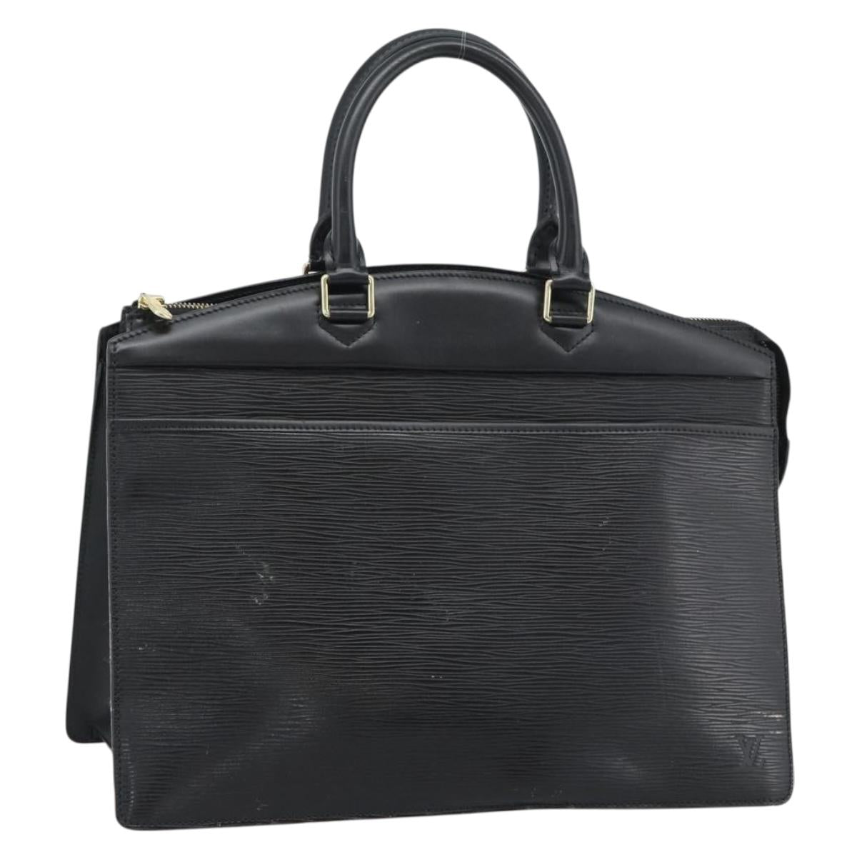 LOUIS VUITTON Epi Riviera Hand Bag Black M48182 LV Auth BA13961