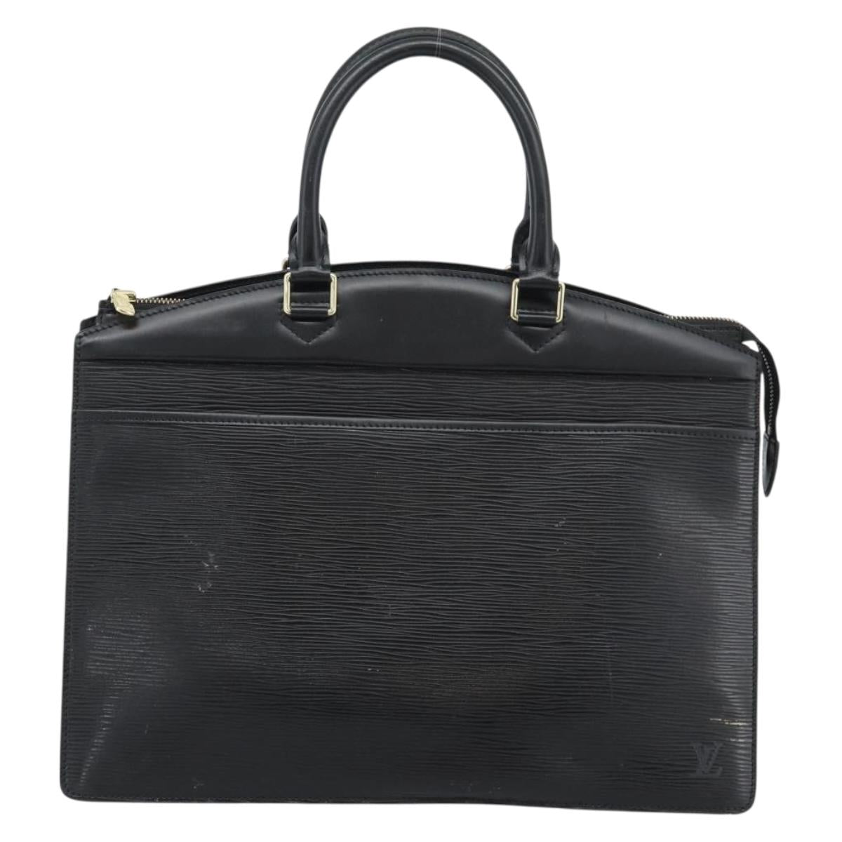 LOUIS VUITTON Epi Riviera Hand Bag Black M48182 LV Auth BA13961