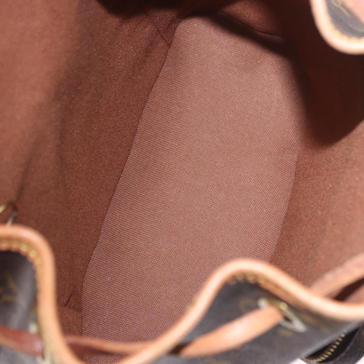 LOUIS VUITTON Monogram Montsouris PM Backpack M51137 LV Auth BA13969V