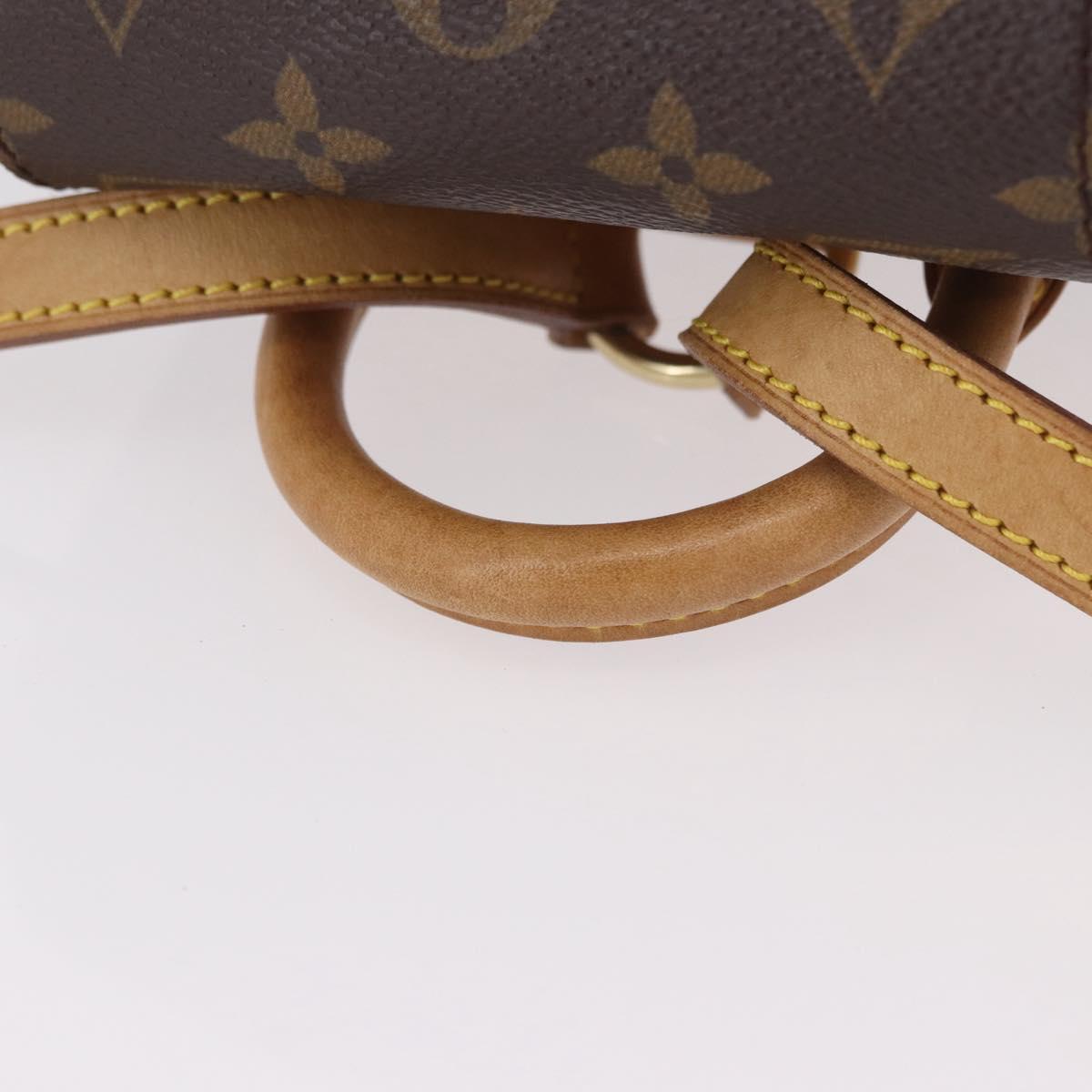 LOUIS VUITTON Monogram Montsouris PM Backpack M51137 LV Auth BA13969V