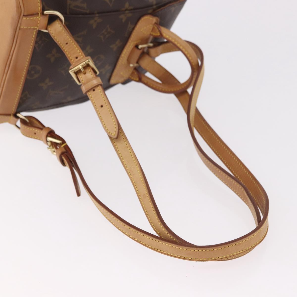 LOUIS VUITTON Monogram Montsouris PM Backpack M51137 LV Auth BA13969V