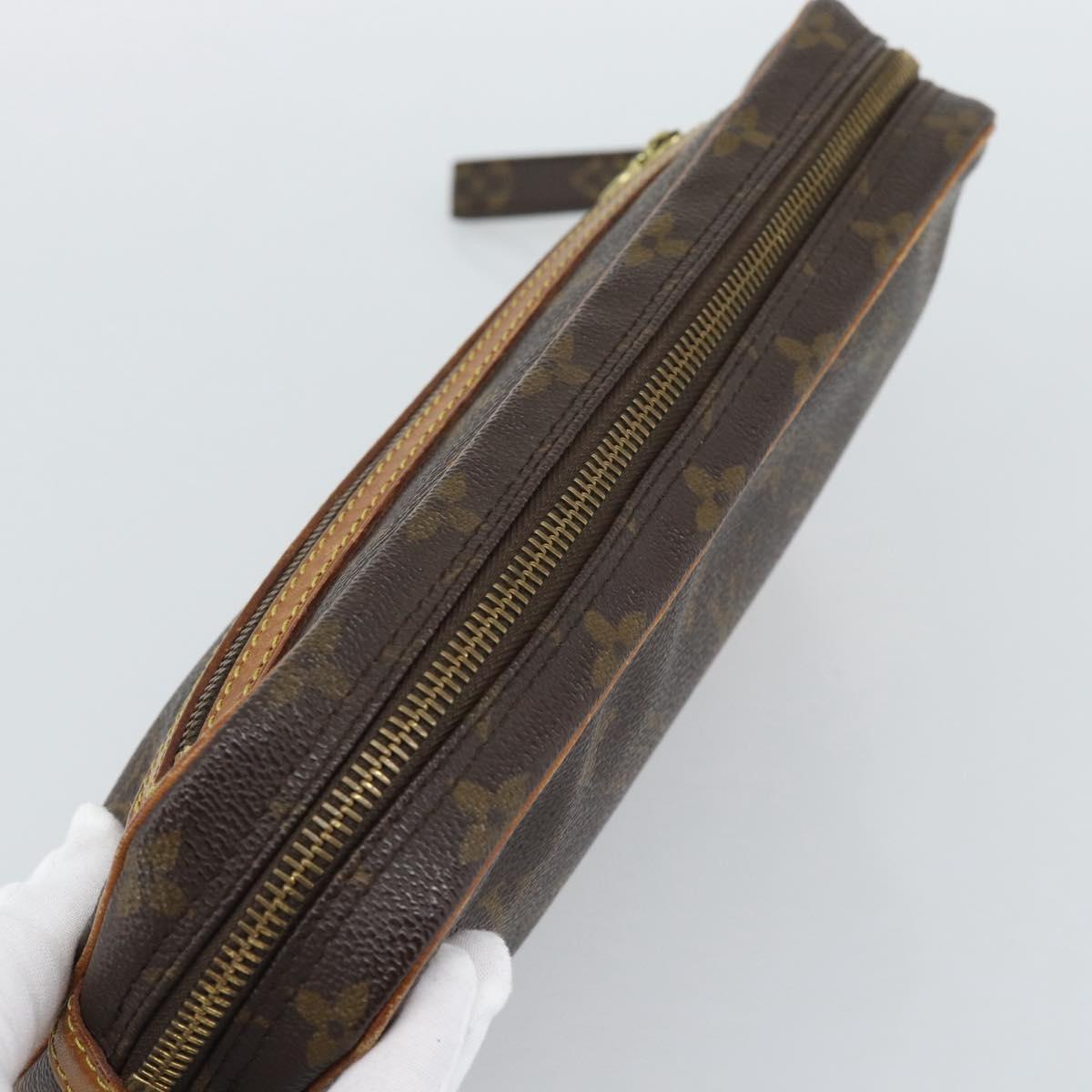 LOUIS VUITTON Monogram Marly Dragonne GM Clutch Bag M51825 LV Auth BA13973