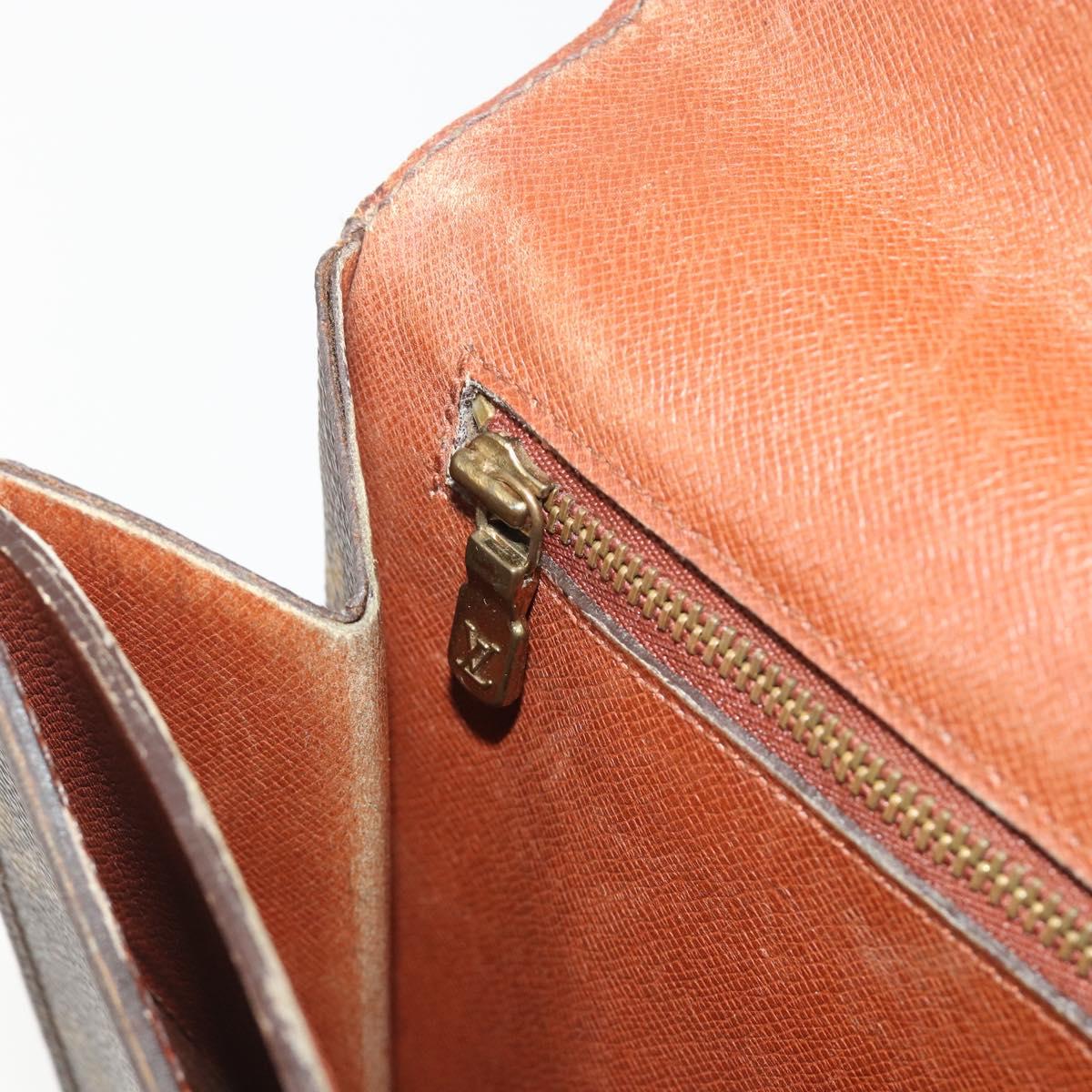 LOUIS VUITTON Monogram Posh Ministor Briefcase M53445 LV Auth BA13974