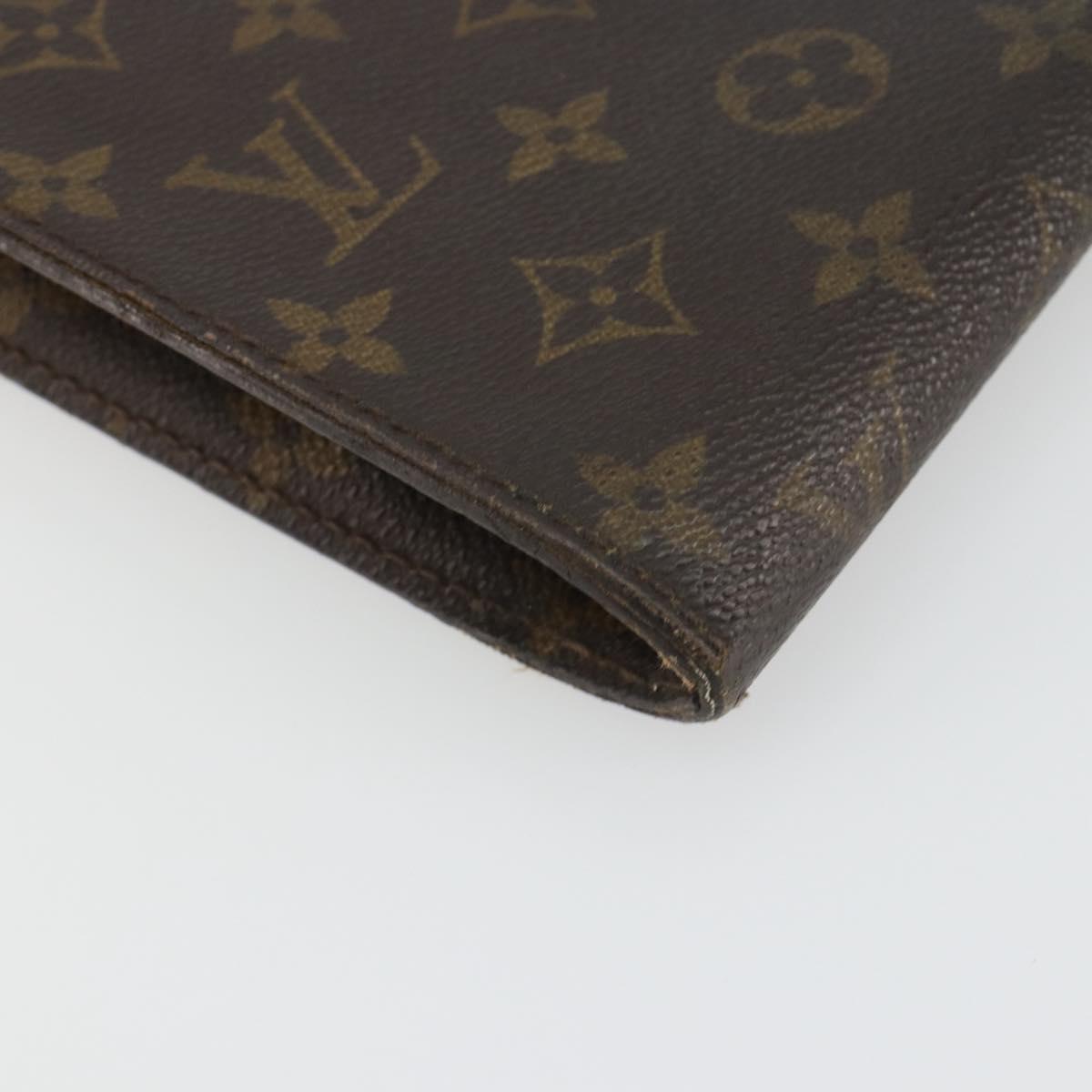 LOUIS VUITTON Monogram Posh Ministor Briefcase M53445 LV Auth BA13974