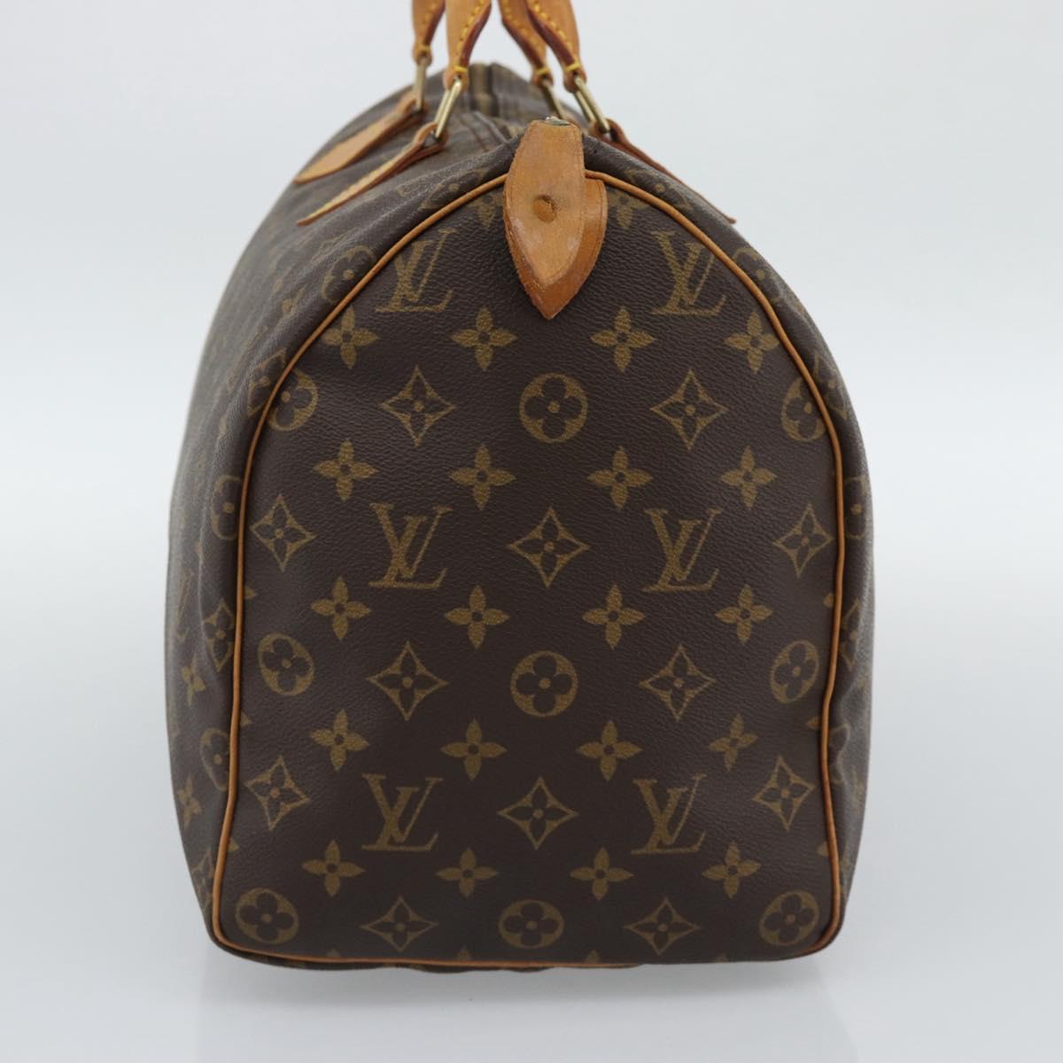 LOUIS VUITTON Monogram Speedy 40 Hand Bag M41522 LV Auth BA13975