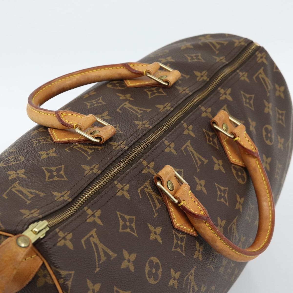 LOUIS VUITTON Monogram Speedy 40 Hand Bag M41522 LV Auth BA13975