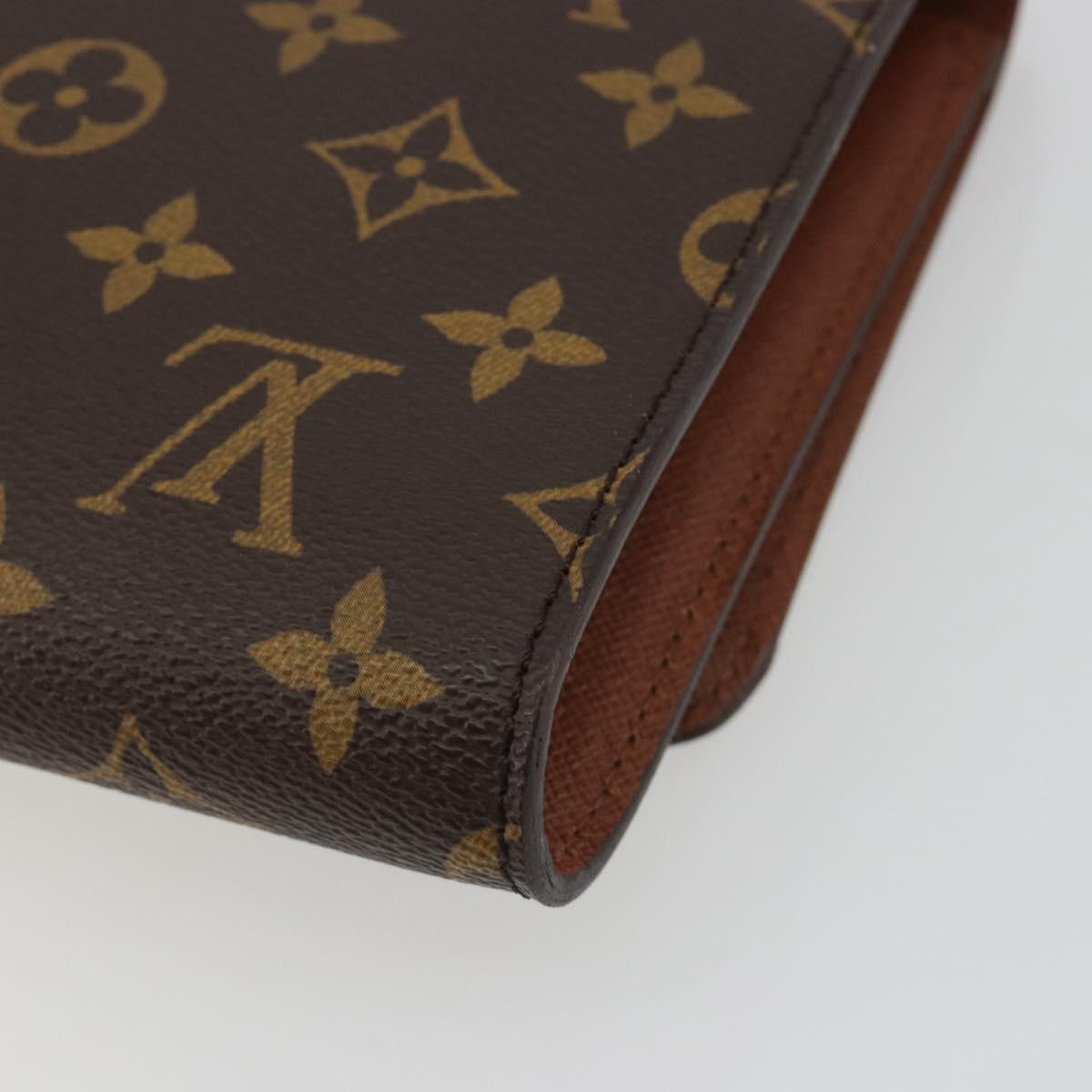 LOUIS VUITTON Monogram Bordeaux 24 Shoulder Bag M51798 LV Auth BA13976